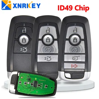 XNRKEY 434/868/902 МГц ID49 Дистанционный ключ Для Ford Mondeo Mustang Fusion 2017 M3N-A2C93142600 3/4/5 Кнопка Smart Proximity Key