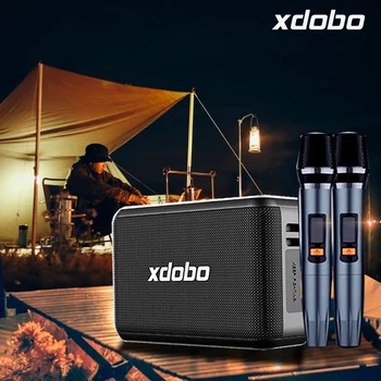 XDOBO X8Pro 120 Вт Супер Мощный Открытый Bluetooth Динамик Караоке Сабвуфер Водонепроницаемый TWS Wireles Стерео Звуковой Эффект Caixa De Som