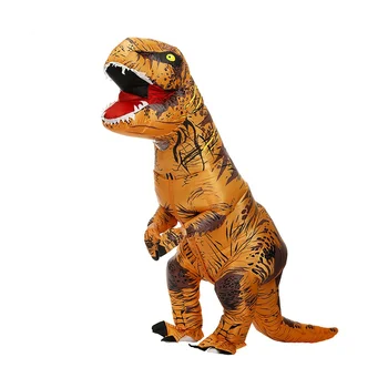 Надувной праздничный костюм для взрослых, Костюмы динозавров, Праздничный Косплей-костюм для взрослых, детский мультфильм о динозавре