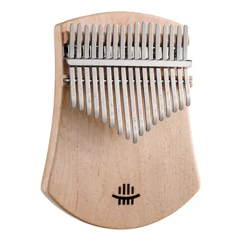 Hluru 17 клавиш Калимба Высококачественный Деревянный корпус Фортепианная клавиатура Музыкальные Инструменты для начинающих Пианино для большого пальца с аксессуарами